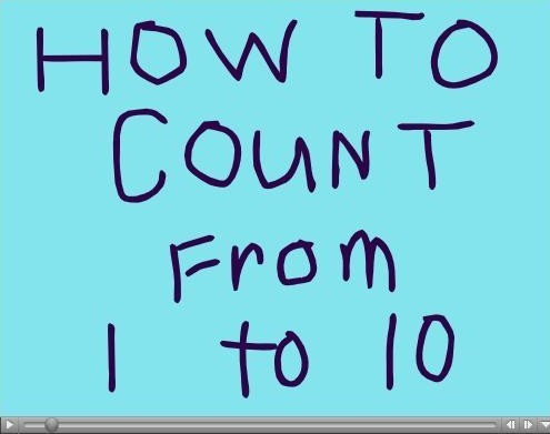Animation: Animation-How to count to 10